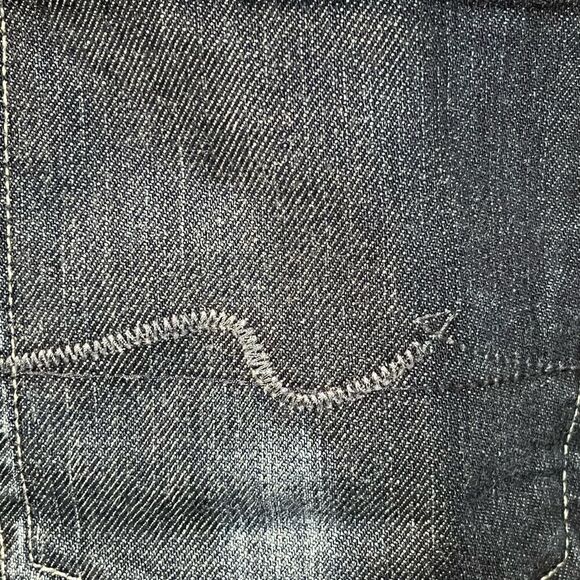 Seven 7 For All Mankind Mens Bootcut Relaxed Dark Wash Jeans 34/31 - Picture 7 of 8